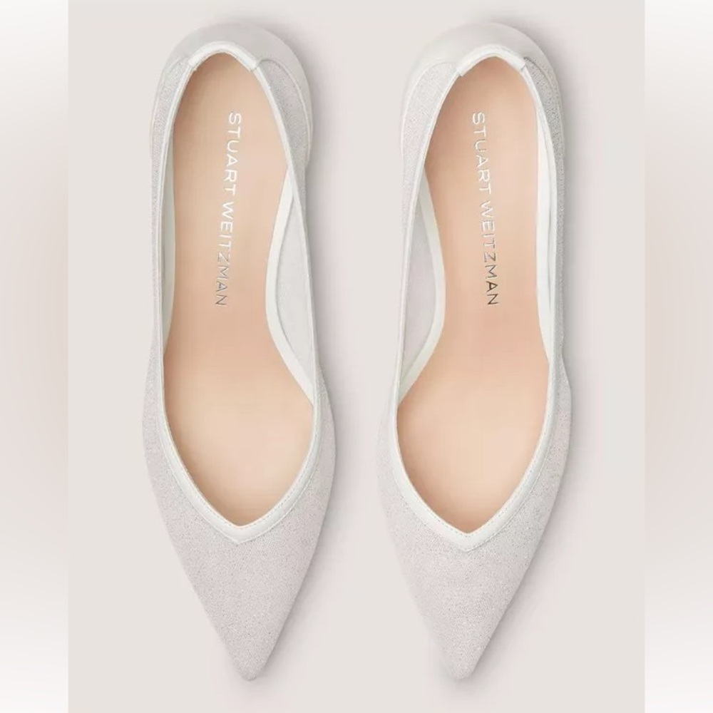 Stuart Weitzman Women's Gray Flats